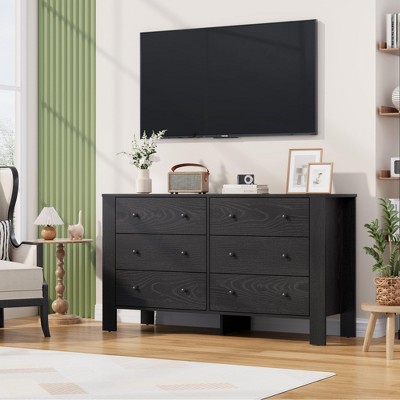 Drawer Dresser for Bedroom, Modern Tall Dresser Organizer with Storage Drawers, Wooden Chests of Drawers for Bedroom, Entryway, Hallway,Office
