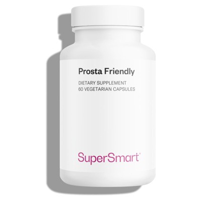 SuperSmart Prosta-Friendly 500mg per Day - Patented Concentrate Cranberry Pills - Natural Supplement | Non-GMO & Gluten Free - 60 Vegetarian Capsules