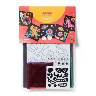 5ct Foil Art Craft Kit - Mondo Llama™