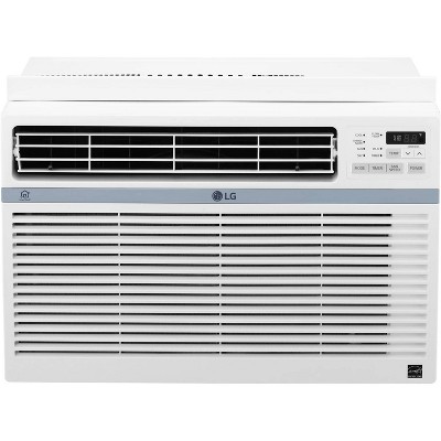 LG Electronics 12,000 BTU 115V Window-Mounted Air Conditioner with Wi-Fi Control: Model LW1217ERSM, 3 Speeds, 500-800 sq. ft.
