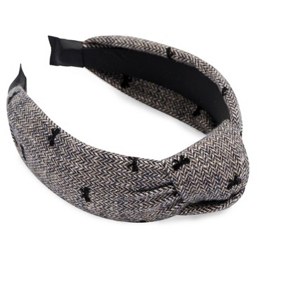 Shiraleah Tweed Bow Headband