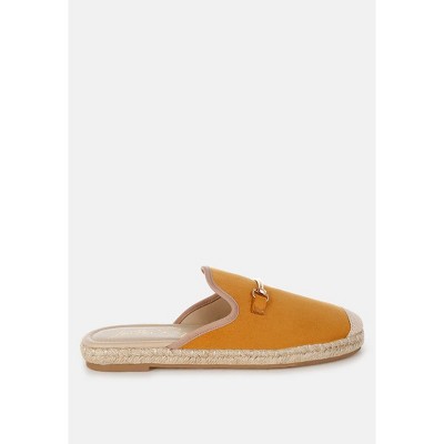 Nazaya Horsebit Detail Espadrilles Mules Women