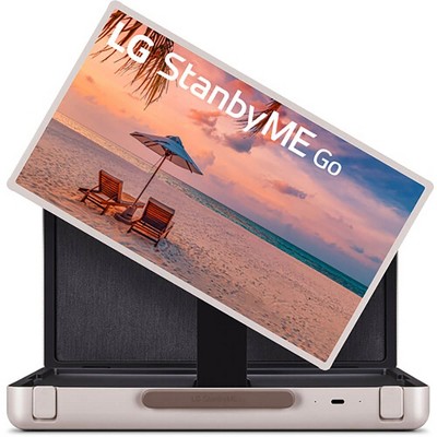 LG 27LX5Q 27 inch StanbyME Go Full HDR Smart LED Briefcase TV