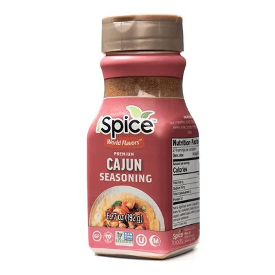 iSpice | Cajun Seasoning | 6.77 oz | Mixed Spice & Seasoning | Halal | Kosher | Non GMO |Gluten Free