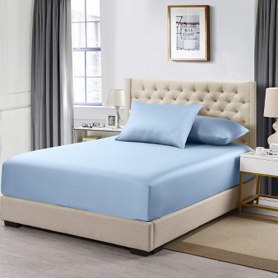 Egyptian Linens Split California King 2 Cotton Fitted Sheets - 608 Thread Count Made in USA