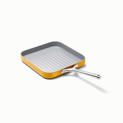 Caraway Home 11.02" Nonstick Square Grill Fry Pan