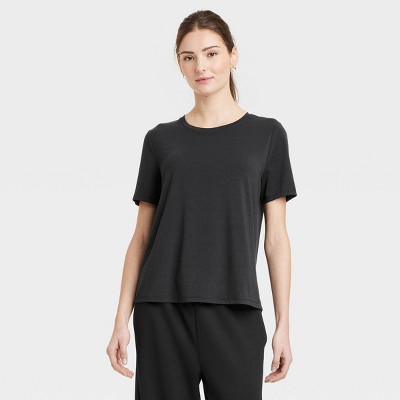 Women's Crewneck Leggings Friendly Short Sleeve T-Shirt - All In Motion™