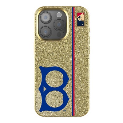 Keyscaper MLB Cooperstown East Teams Sidebar Gold Bling Cell Phone Case for Apple iPhone