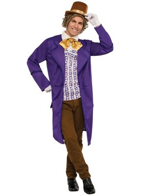 Rubies Willy Wonka & the Chocolate Factory: Willy Wonka Deluxe Men's Costume