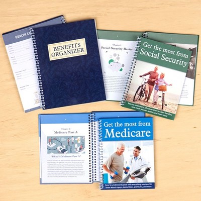 The Lakeside Collection Medicare, Social Security, & Benefits Organizers 3 Pieces