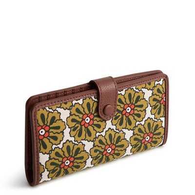 Vera Bradley Women's Oxford Canvas Tab Wallet
