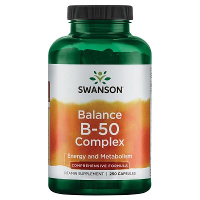 Swanson Balance Vitamin B-50 Complex 250 Caps