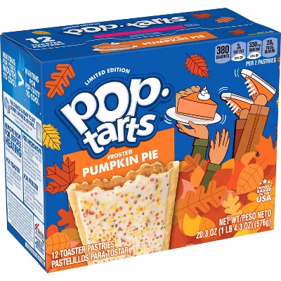 Pop-Tarts Frosted Pumpkin Pie Filling Toaster Pastries - 20.3oz/12ct