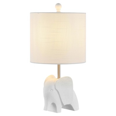 17.5" Koda Eclectic Southwestern Resin/Iron Elephant Kids' Table Lamp (Includes LED Light Bulb) - JONATHAN Y