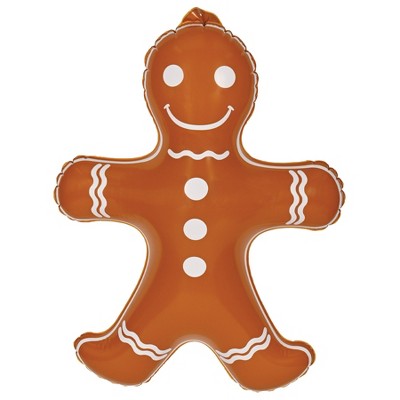 Beistle Inflatable Gingerbread Men, 24" x 18", (2/Pkg) Multicolored
