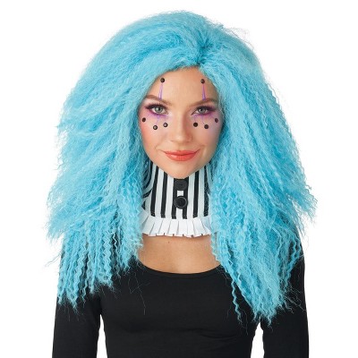 California Costumes Crimped N Kooky Adult Wig (Blue)