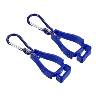 Unique Bargains Glove Keeper Gloves Grabber Clips Hook Holder Hanger for Glasses Helmets