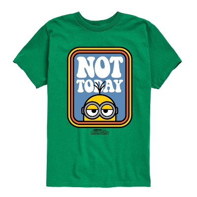 Boys' - Despicable Me - Minion Not Today Short Sleeve Graphic T-Shirt