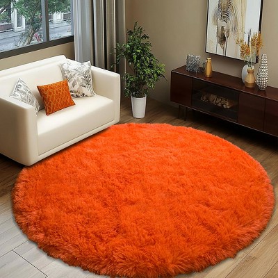 LOVEVOOK Round Rug for Bedroom, Ultra Soft Fluffy Circle Area Rugs for Kids Girls Boys Room, Living Room Playroom Home Decor Rug