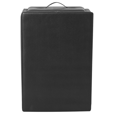 VEVOR Pilates Box for Reformer, 25x17x9 In Pilates Reformers Sitting Box for Exercises, Premium PU and Wood Pilates Equipment Accessory, Black