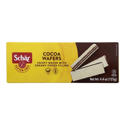 Schar - Cocoa Wafers - Case of 12 - 4.4 oz