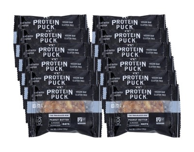 Protein Puck Mini Peanut Butter Almonds and Cranberry Protein Bar - 12 bars, 1.34 oz