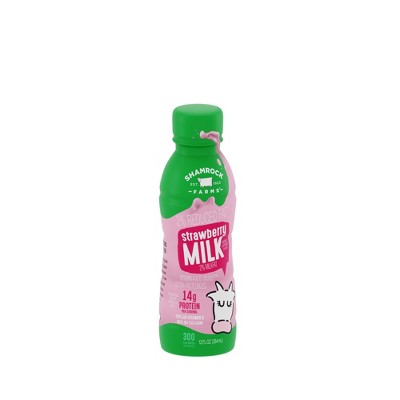 Shamrock Farms 2% Strawberry Milk - 12 fl oz