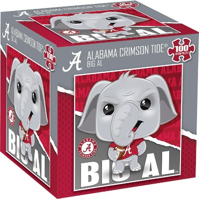 MasterPieces Officially Licensed NCAA - Alabama Crimson Tide Mascot 100 Piece Puzzle