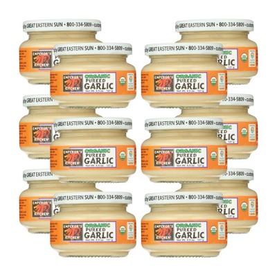Emperor's Kitchen Organic Pureed Garlic - Case of 12/4.5 oz