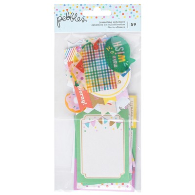 Pebbles All The Cake Ephemera Cardstock Die-Cuts 59/Pkg-Icons W/Gold Foil