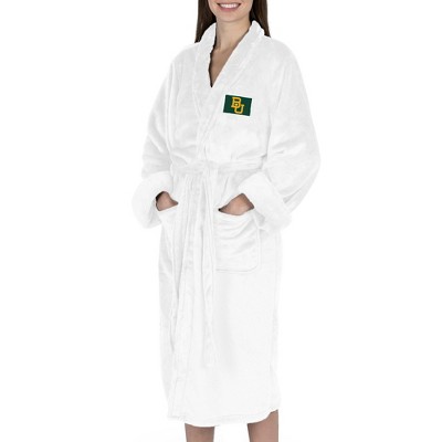NCAA Baylor Bears White Out Silk Touch Robe Small/Medium