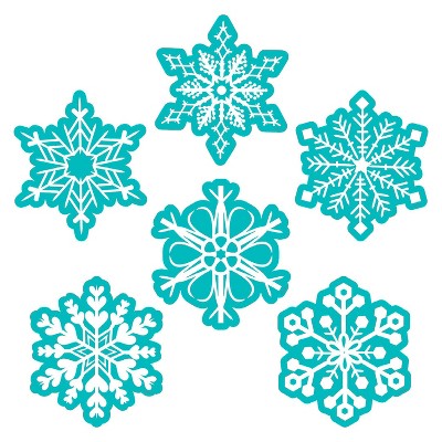 Creative Teaching Press® Snowflakes 6" Designer Cut-Outs, Pack of 36