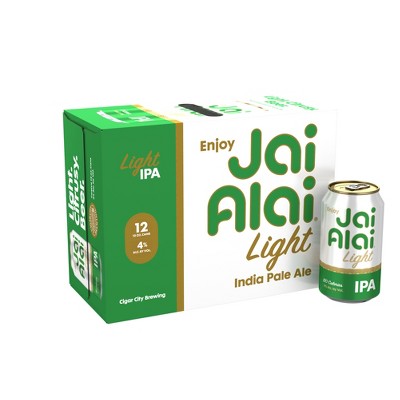 Cigar City Jai Alai Light IPA Beer - 12pk/12 fl oz Cans