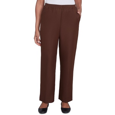 Alfred Dunner Women's Classic Pull-On Elastic Waist Pant