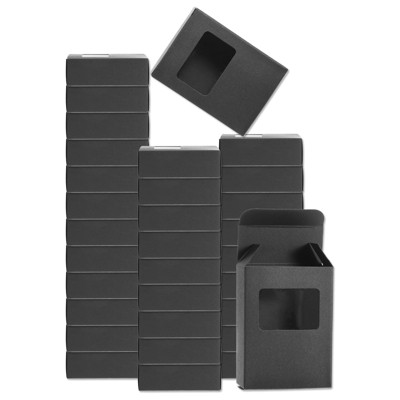 Unique Bargains Durable Soap Packaging Boxes Window Design Versatile Applications Gift Box 32 Pcs