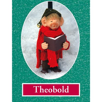 Northlight 7.5" Zim's The Elves Themselves Theobold Collectible Christmas Elf Tabletop Figurine