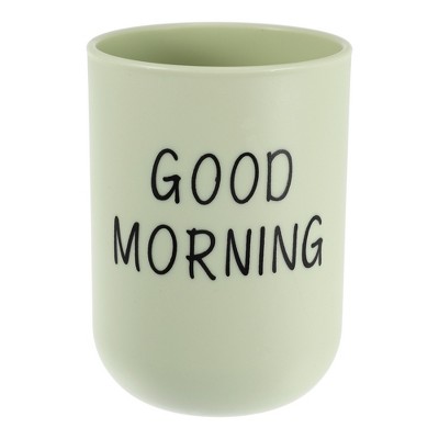 Unique Bargains Bathroom Toothbrush Tumblers Plastic Toothbrush Cups for Bathroom Kitchen 3.94''x2.83'' 1Pc