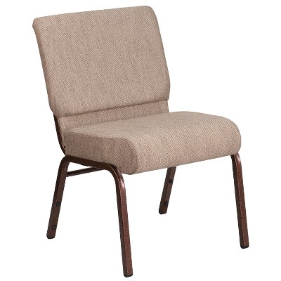 Emma and Oliver 21"W Stackable Church/Reception Guest Chair