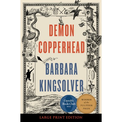 Demon Copperhead - Large Print by  Barbara Kingsolver (Paperback)