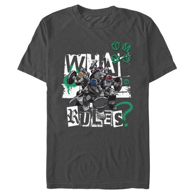 Men's Teenage Mutant Ninja Turtles What Rules? T-Shirt