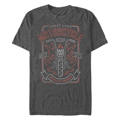 Men's Marvel Ghost Rider Motorcycle Since 1972 T-Shirt