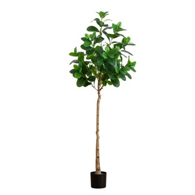 Nearly Natural 6-ft Artificial Audrey Ficus Tree