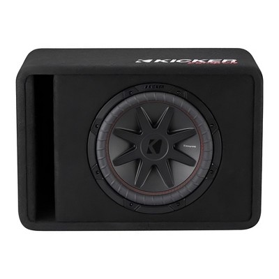 Kicker 52VCVR122 CompVR 12" single subwoofer in vented box, 2-ohm