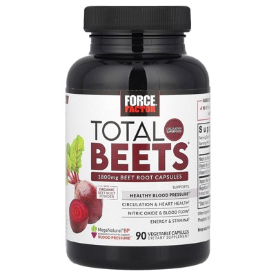 Force Factor Total Beets®, 90 Vegetable Capsules