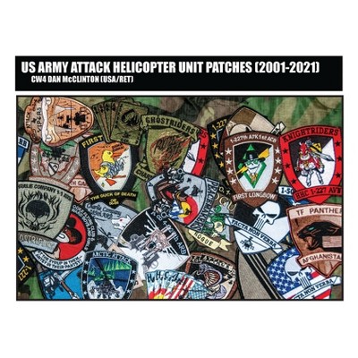 US Army Attack Helicopter Unit Patches (2001-2021) - (US Army Aviation Unit Patches) by  Daniel M McClinton (Paperback)