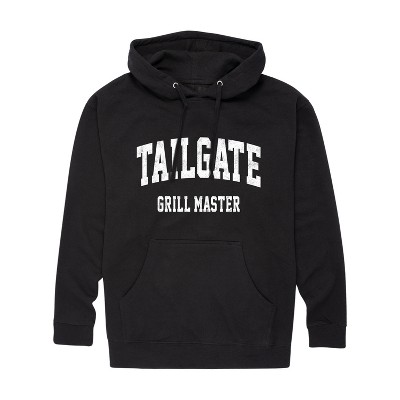 Men's - Instant Message - Football Tailgate Grill Master Graphic Fleece Pullover Hoodie