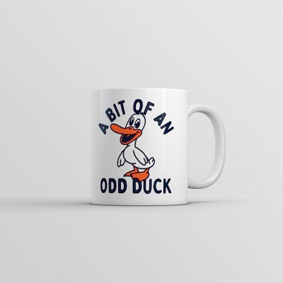 Crazy Dog A Bit Of An Odd Duck Mug Funny Weird Different Joke Novelty Cup-11oz