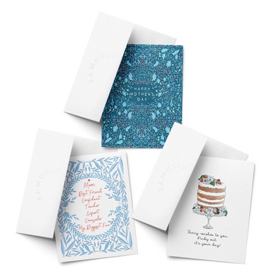 Mother's Day Assorted Greeting Card Pack (3ct) by Ramus & Co