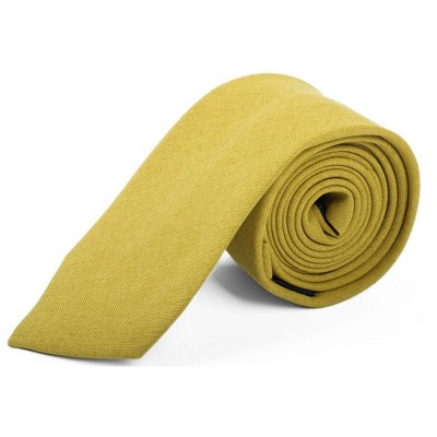 Men's Solid Color 2.75 Inch Wide And 57 Inch Long 100% Cotton Neckties