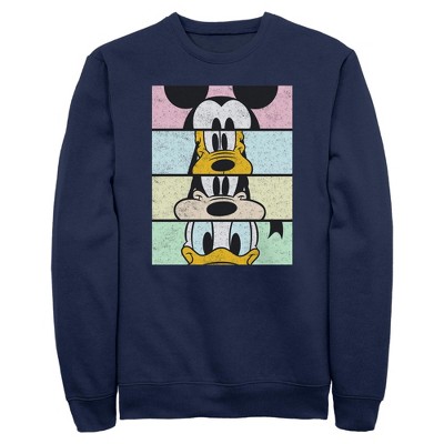 Mens Mickey & Friends Cropped Portraits Sweatshirt